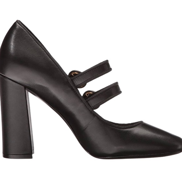 Nine West Dabney leather pump, new with box, 6 1/2, 3.5 inch heel. - Picture 2 of 8